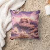 Cute Fairy Dream Kitten Fantasy Pillow Kissen (Decke)