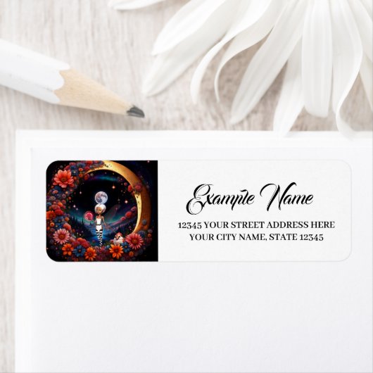 Cute fairy in the moon light. (Insitu)