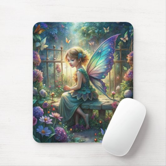 Cute Fairy Mousepad (Mit Mouse)
