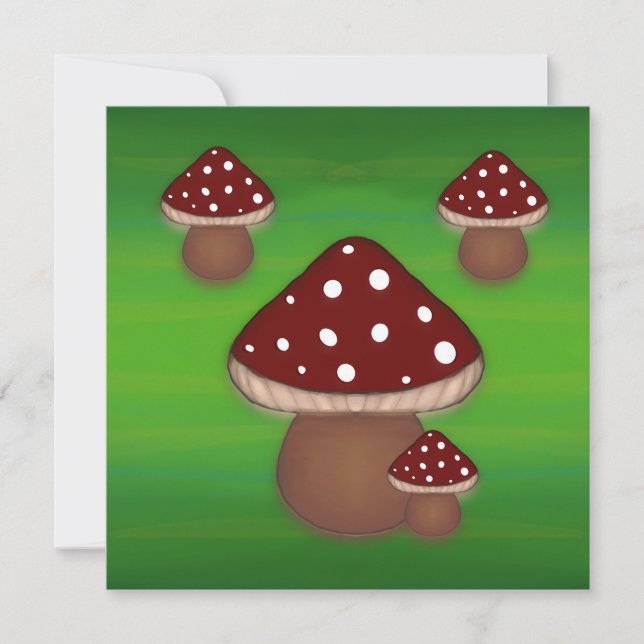Cute Fairy Mushroom  (Vorderseite)