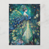 Cute Fairy Postkarte (Vorderseite)