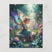 Cute Fairy Postkarte (Vorderseite)