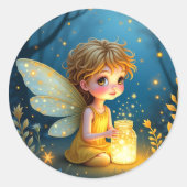 Cute Fairy Sticker (Vorderseite)