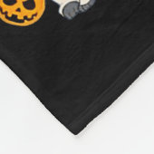 Cute Fall Bunny Ghost Costume Rabbit Lover Soky Se Fleecedecke (Ecke)