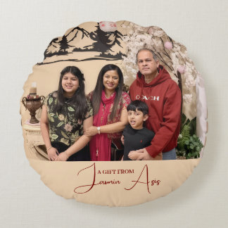 Cute family Personalized Gift From Rundes Kissen