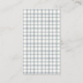 Cute Farm Mum Baby Chick Diaper Raffle Baby Shower Begleitkarte (Rückseite)