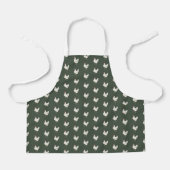 Cute Farmhouse Style Chicken Pattern Apron Schürze (Vorderseite)