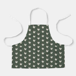 Cute Farmhouse Style Chicken Pattern Apron Schürze