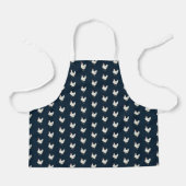 Cute Farmhouse Style Chicken Pattern Apron Schürze (Vorderseite)