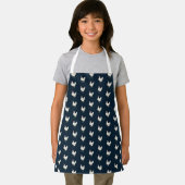 Cute Farmhouse Style Chicken Pattern Apron Schürze (Insitu)