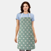 Cute Farmhouse Style Ducks Apron Schürze (Getragen)