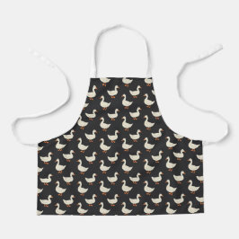 Cute Farmhouse Style Ducks Pattern Apron Schürze