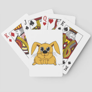 Cute Fat Bunny Playing Cards Spielkarten