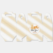 Cute Fat Orange Cat 1st Birthday Geschenkschachtel (Ungeklappt)