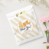 Cute Fat Orange Cat 1st Birthday Geschenktütchen (Versiegelt)