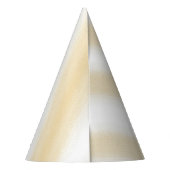 Cute Fat Orange Cat 1st Birthday Partyhütchen (Rückseite)