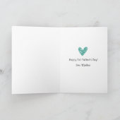 Cute father's day card for Dad! Karte (Innenseite)
