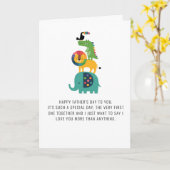 Cute father's day card for Dad! Karte (Gelbe Blume)