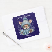cute fawn deer Christmas holiday Sticker (Umschlag)