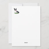 Cute Feiertagskarte (Rückseite)