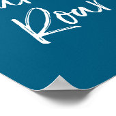 Cute Female Emwerment Quote For Women Cute Hear Me Poster (Ecke)