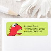 Cute Fire Breath Cartoon T-Rex Dinosaur (Insitu)