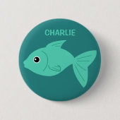 Cute Fish custom buttons (Vorderseite)