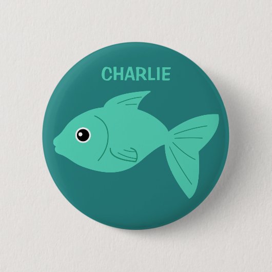 Cute Fish custom buttons (Vorderseite)