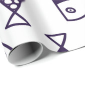Cute fish. Kids background. Seamless pattern. Can Geschenkpapier (Rolleneckpunkt)