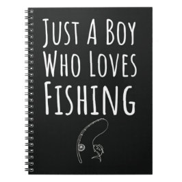 Cute Fishing Gifts For Baby Boys Kids Fisher Notizblock