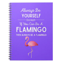Cute Flamingo Gifts Bird Humor Humorous Funny Notizblock