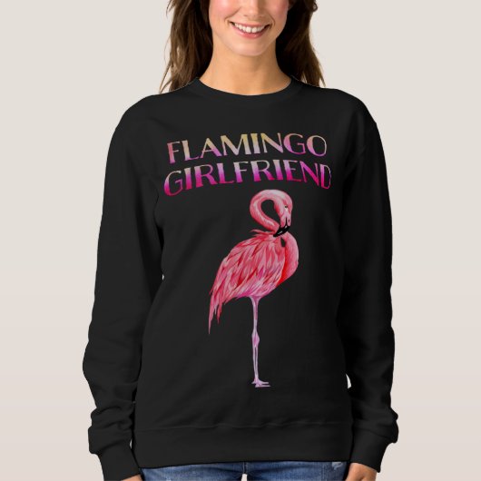 Cute Flamingo Girlfriend Awesome Luxury for men Sweatshirt (Vorderseite)
