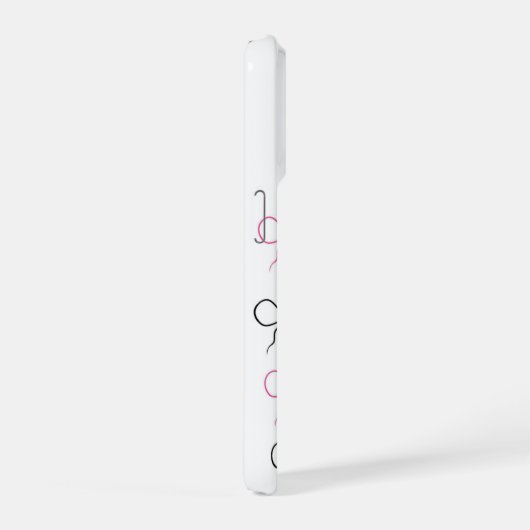 Cute Flamingo iPhone Hülle (Rechte Seite)