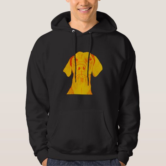 Cute Floppy Doberman Time Hoodie (Vorderseite)