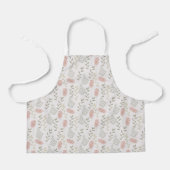 Cute Floral Botanical Pattern Apron Schürze (Vorderseite)