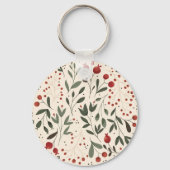 Cute Floral Keychain  Schlüsselanhänger (Vorderseite)
