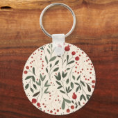 Cute Floral Keychain  Schlüsselanhänger (Vorderseite)