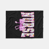 Cute Floral Nk Nurse Coquette Bow Stethoscope Nurs Fleecedecke (Vorderseite (Horizontal))