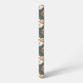 Cute Floral Owl with Bow Samsung Galaxy Hülle (Linke Seite)