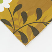 Cute floral seamless pattern on musterabstract,art fleecedecke (Ecke)