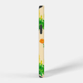 Cute floral seamless pattern with hand-drawn illus iPhone hülle (Rechte Seite)