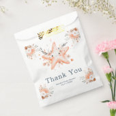 Cute Floral Starfish Baby Shower Geschenktütchen (Versiegelt)