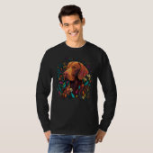 Cute Flower summer Floral Vizsla_1 T-Shirt (Vorne ganz)