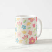 Cute flowers kaffeetasse (VorderseiteRechts)