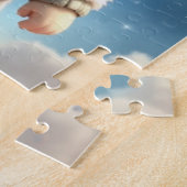 Cute Fluffy Puppy Astronaut Jigsaw Puzzle (Seite)