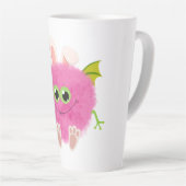 Cute fluffy rabbit monster milchtasse (Rechte Ecke)