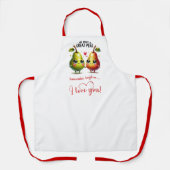 Cute Food Custom Name Best Love Gift Apron Schürze (Vorderseite)