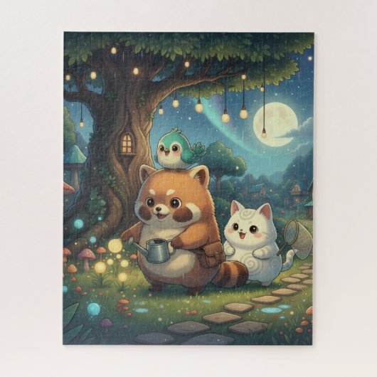 Cute Forest Friends Puzzle (Vertikal)
