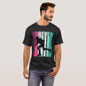 Cute Forever Cute Roller Skating Roller Girls Fan T-Shirt (Vorne ganz)
