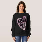 Cute Forever Together Graffiti Valentine`s Day Lov Sweatshirt (Vorne ganz)